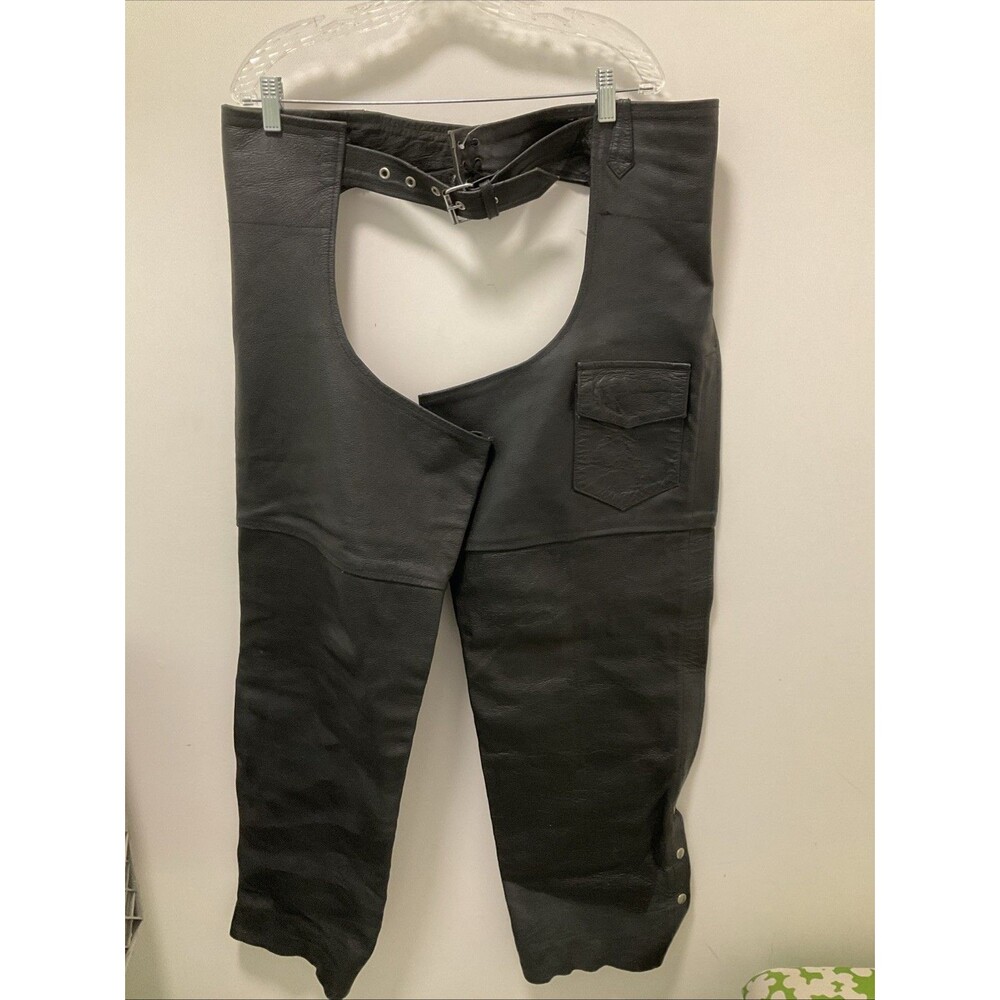 Leather Chaps Size 3xl With Pocket